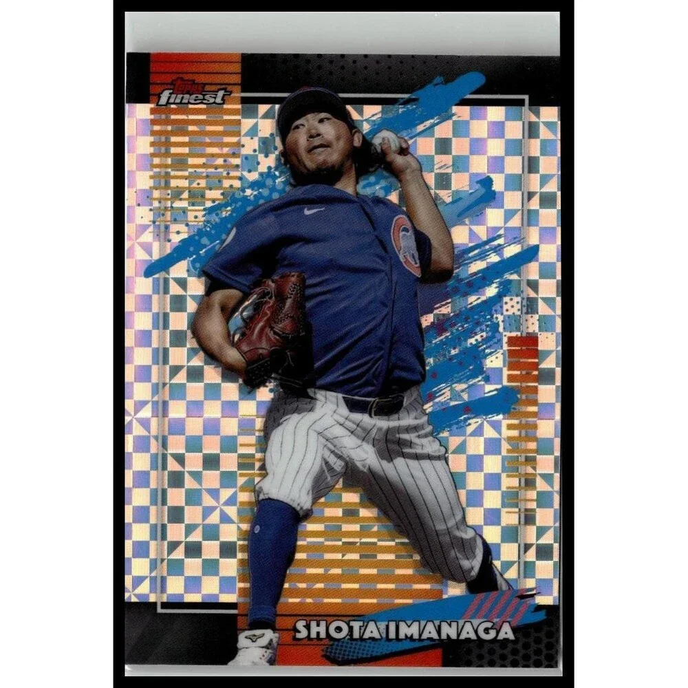 2026 Topps Finest Shota Imanaga 188 Geometric Refractors Chicago Cubs Uncommon